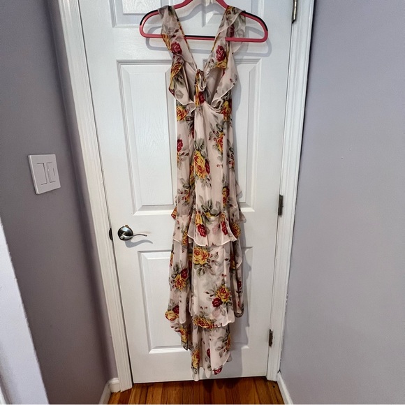 ASOS Design Ruffle High Low Dress - Picture 7 of 7